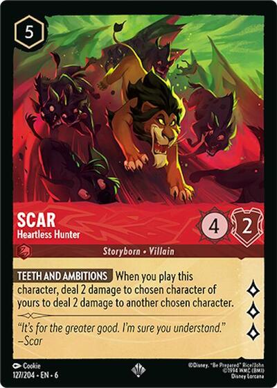 Scar - Heartless Hunter #127 Azurite Sea