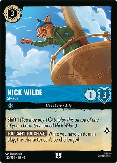 Nick Wilde - Sly Fox #150 Azurite Sea