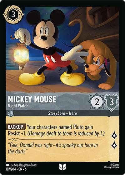 Mickey Mouse - Night Watch #187 Azurite Sea