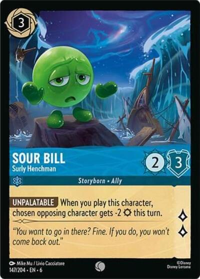 Sour Bill - Surly Henchman #147 Azurite Sea