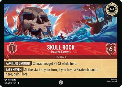 Skull Rock - Isolated Fortress #136 Azurite Sea