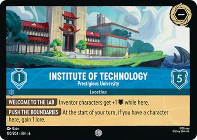 Institute of Technology - Prestigious University #170 Azurite Sea