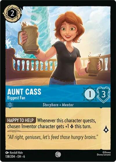 Aunt Cass - Biggest Fan #138 Azurite Sea