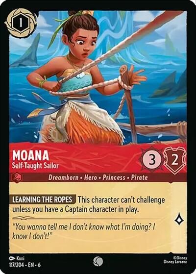 Moana - Self-Taught Sailor #117 Azurite Sea