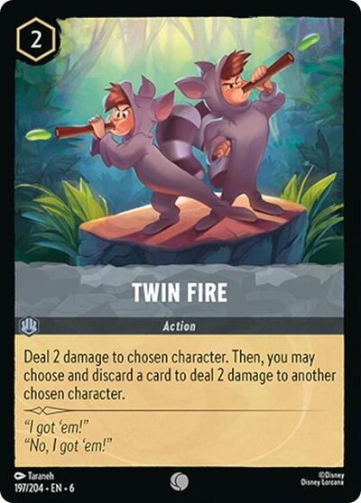 Twin Fire #197 Azurite Sea