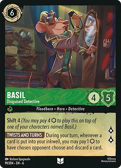 Basil - Disguised Detective #91 Azurite Sea