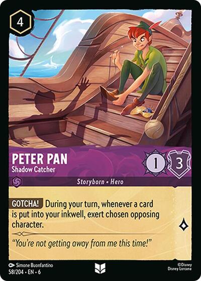 Peter Pan - Shadow Catcher #58 Azurite Sea
