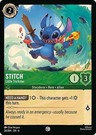 Stitch - Little Trickster #26 Azurite Sea