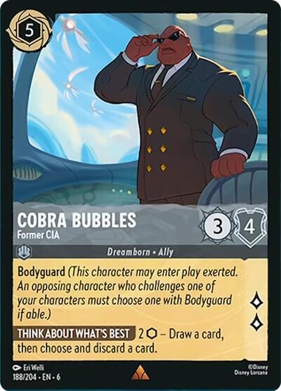 Cobra Bubbles - Former CIA #188 Azurite Sea