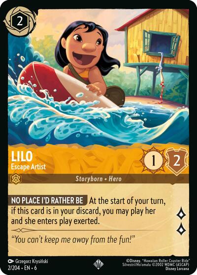 Lilo - Escape Artist #2 Azurite Sea