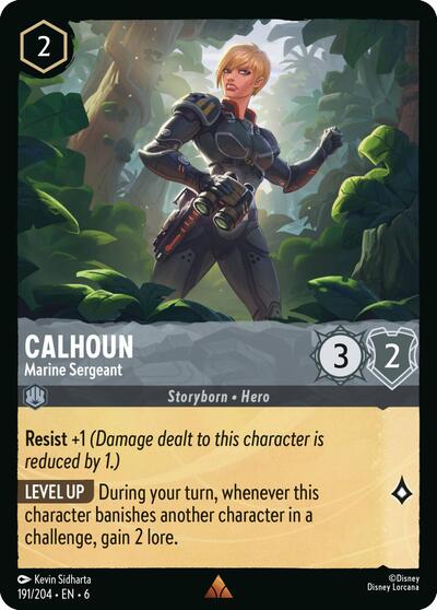 Calhoun - Marine Sergeant #191 Azurite Sea