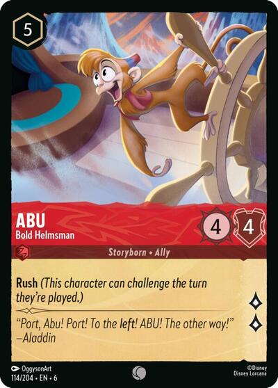 Abu - Bold Helmsman #114 Azurite Sea