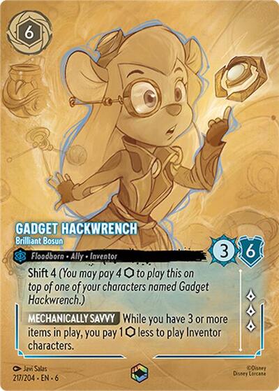 Gadget Hackwrench - Brilliant Bosun (Enchanted) #217 Azurite Sea