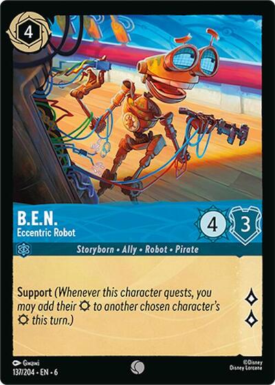 B.E.N. - Eccentric Robot #137 Azurite Sea