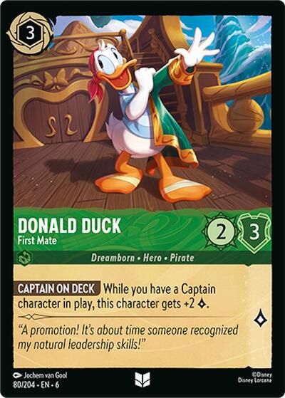 Donald Duck - First Mate #80 Azurite Sea