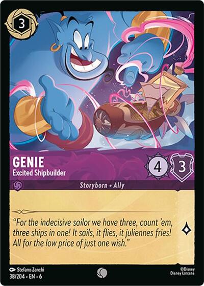 Genie - Excited Shipbuilder #38 Azurite Sea