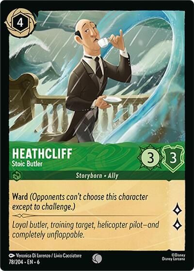 Heathcliff - Stoic Butler #78 Azurite Sea