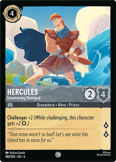 Hercules - Unwavering Demigod #180 Azurite Sea