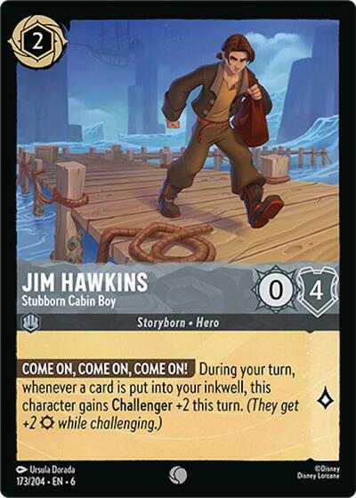 Jim Hawkins - Stubborn Cabin Boy #173 Azurite Sea