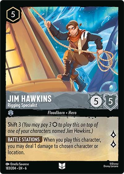 Jim Hawkins - Rigging Specialist #183 Azurite Sea