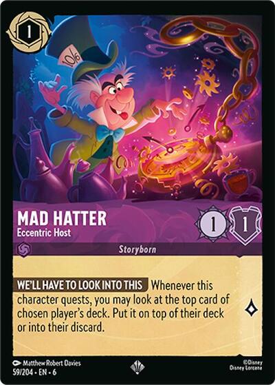Mad Hatter - Eccentric Host #59 Azurite Sea