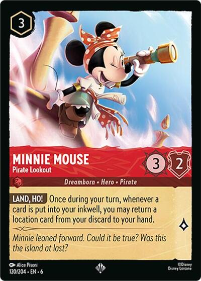 Minnie Mouse - Pirate Lookout #120 Azurite Sea