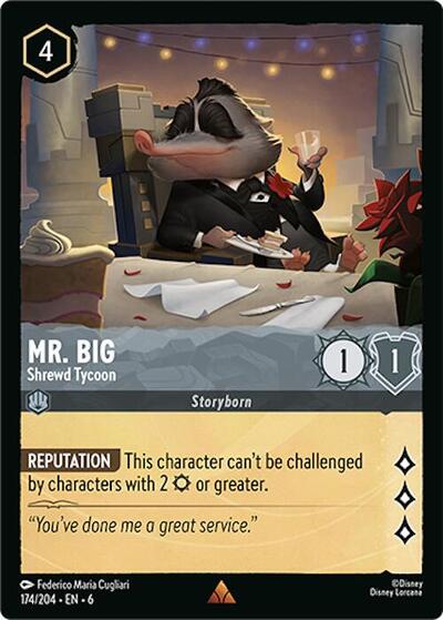 Mr. Big - Shrewd Tycoon #174 Azurite Sea
