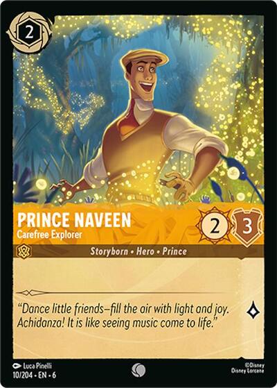 Prince Naveen - Carefree Explorer #10 Azurite Sea