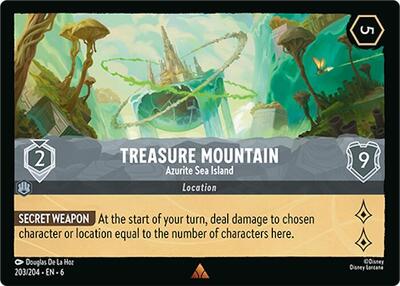 Treasure Mountain - Azurite Sea Island #203 Azurite Sea