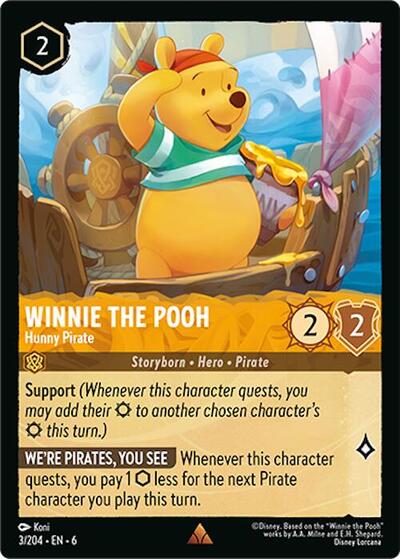Winnie the Pooh - Hunny Pirate #3 Azurite Sea