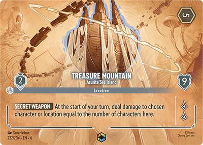 Treasure Mountain - Azurite Sea Island (Enchanted) #222 Azurite Sea