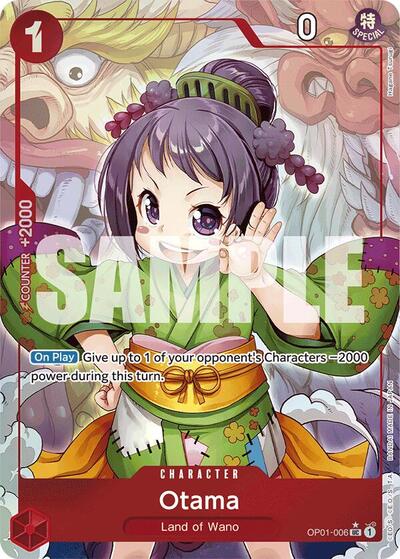 Otama (Full Art) #OP01-006 Premium Booster -The Best-