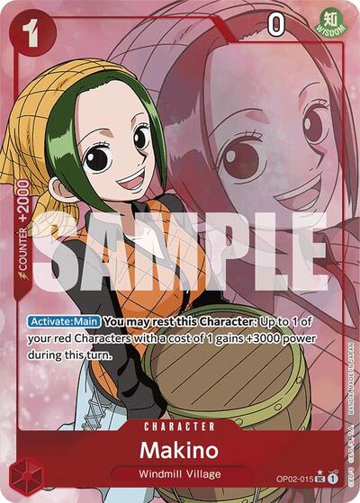 Makino (Full Art) #OP02-015 Premium Booster -The Best-