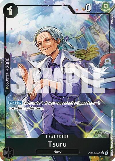 Tsuru (Full Art) #OP02-106 Premium Booster -The Best-