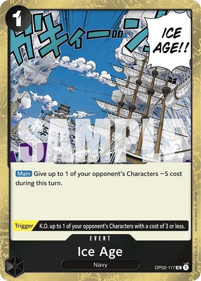 Ice Age (Jolly Roger Foil) #OP02-117 Premium Booster -The Best-