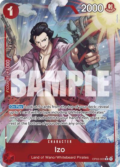 Izo (OP03-003) (Full Art) #OP03-003 Premium Booster -The Best-
