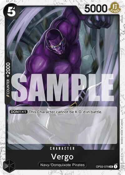 Vergo (Jolly Roger Foil) #OP03-079 Premium Booster -The Best-