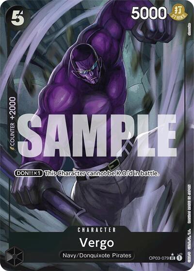 Vergo (Full Art) #OP03-079 Premium Booster -The Best-