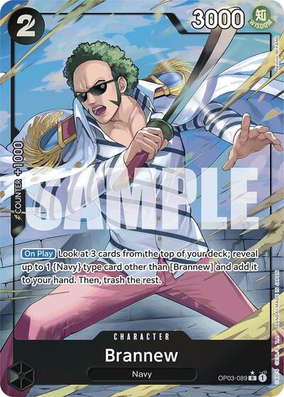 Brannew (Alternate Art) #OP03-089 Premium Booster -The Best-