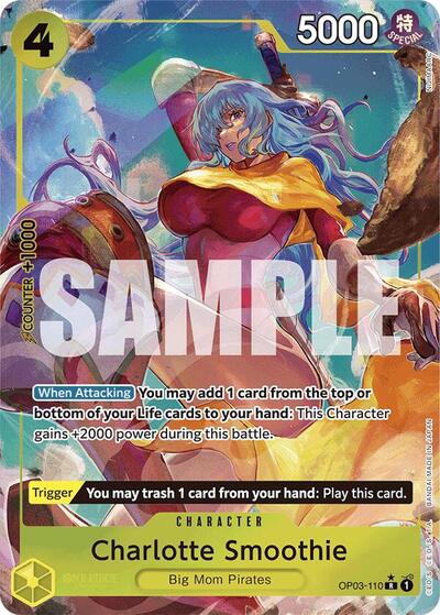 Charlotte Smoothie (Full Art) #OP03-110 Premium Booster -The Best-