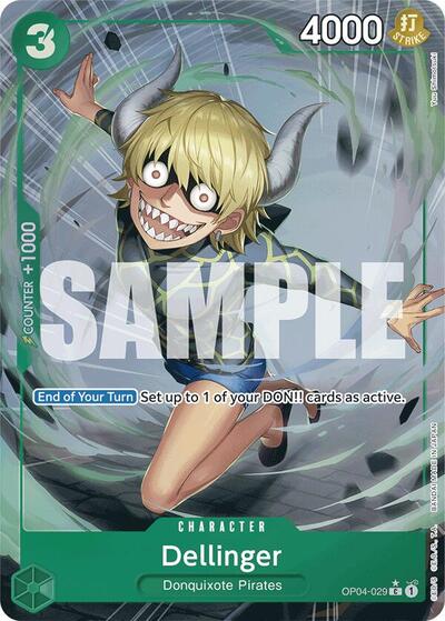 Dellinger (Full Art) #OP04-029 Premium Booster -The Best-