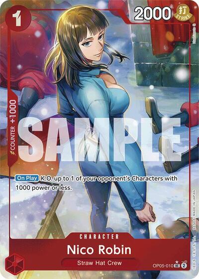 Nico Robin (Full Art) #OP05-010 Premium Booster -The Best-