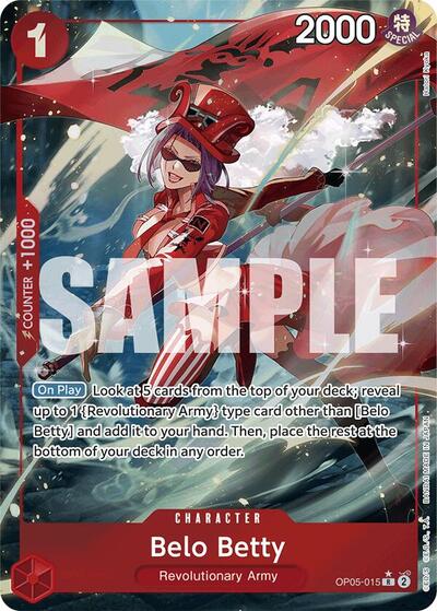 Belo Betty (Full Art) #OP05-015 Premium Booster -The Best-