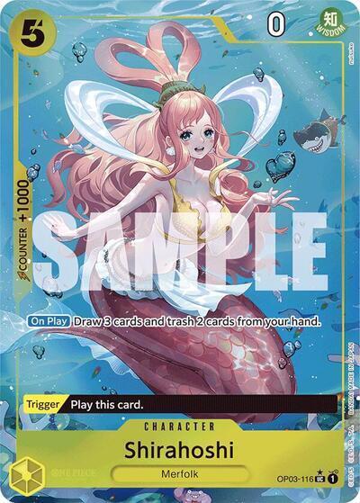 Shirahoshi (OP03-116) (Full Art) #OP03-116 Premium Booster -The Best-