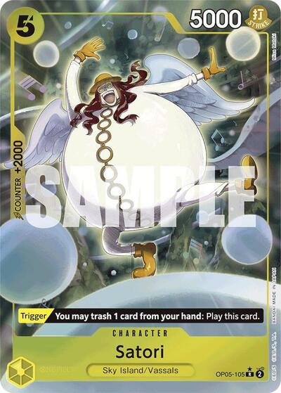 Satori (Full Art) #OP05-105 Premium Booster -The Best-