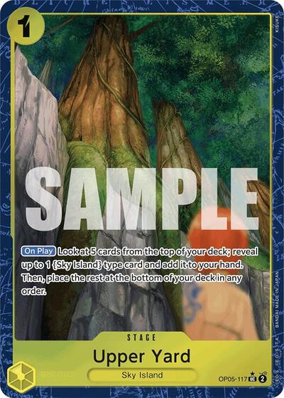 Upper Yard (Alternate Art) #OP05-117 Premium Booster -The Best-