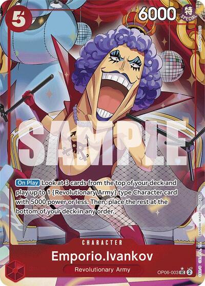Emporio.Ivankov (Full Art) #OP06-003 Premium Booster -The Best-