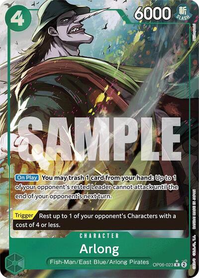 Arlong (Full Art) #OP06-023 Premium Booster -The Best-