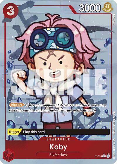 Koby (Full Art) #P-014 Premium Booster -The Best-