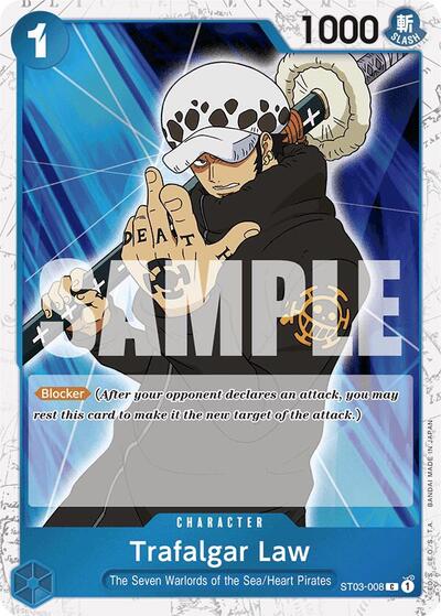 Trafalgar Law (ST03-008) (Jolly Roger Foil) #ST03-008 Premium Booster -The Best-